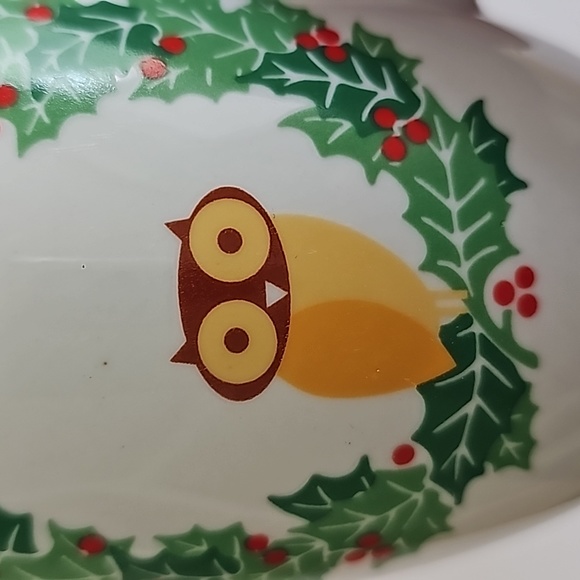 Rachael Ray "Holiday Hoot" Owl Mugs, S/3 - Picture 8 of 10
